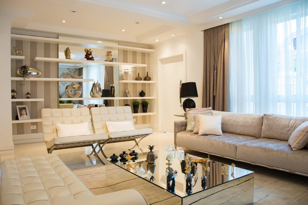 Easy home organization hacks for a clean and organized living room